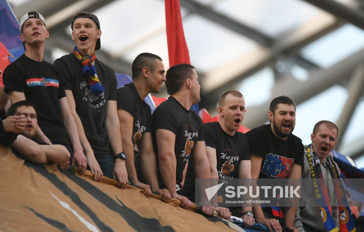 Russian Football Premier League. CSKA vs. Spartak