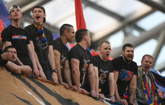 Russian Football Premier League. CSKA vs. Spartak