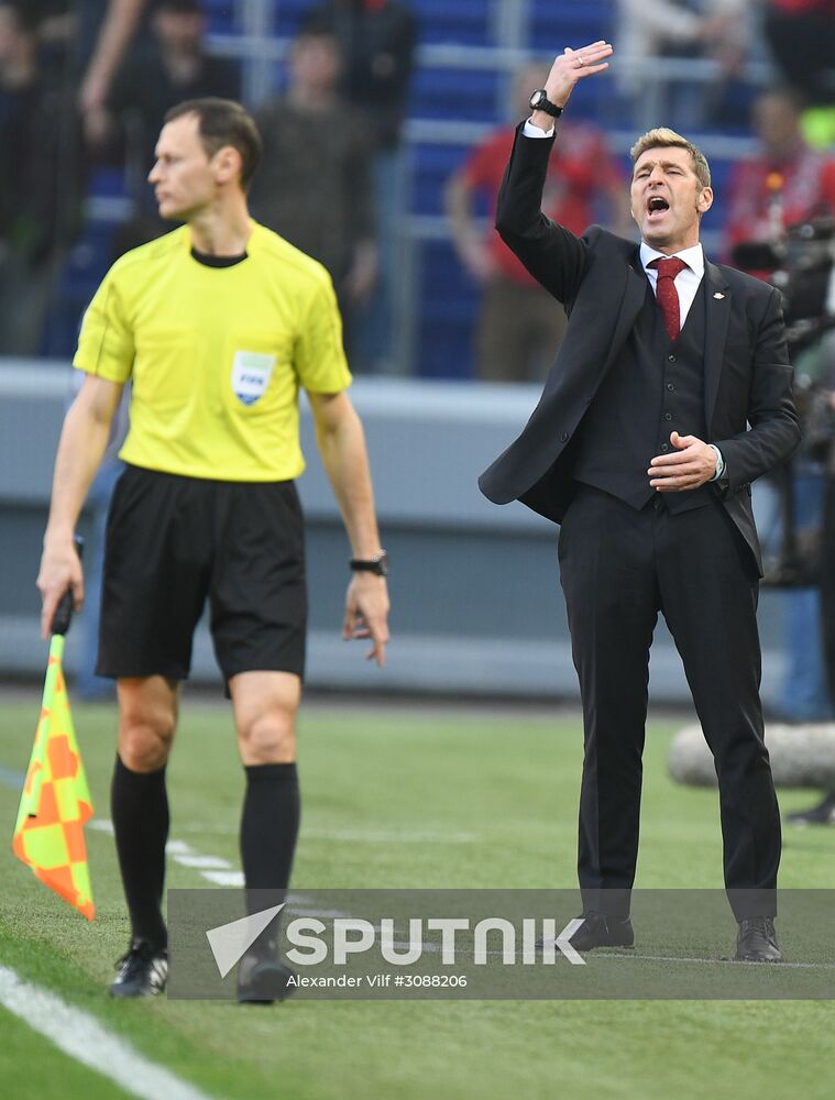 Russian Football Premier League. CSKA vs. Spartak