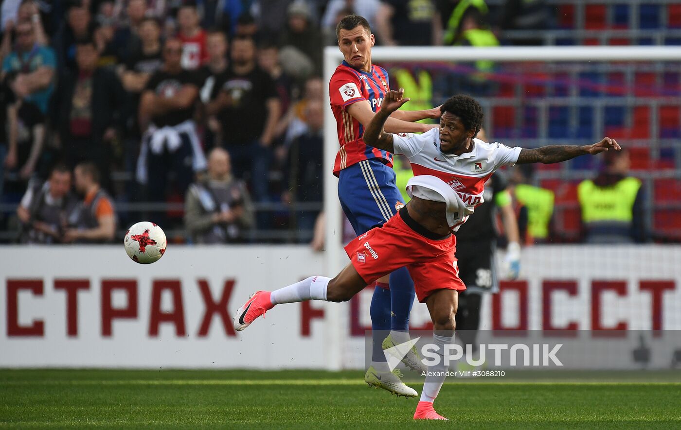 Russian Football Premier League. CSKA vs. Spartak