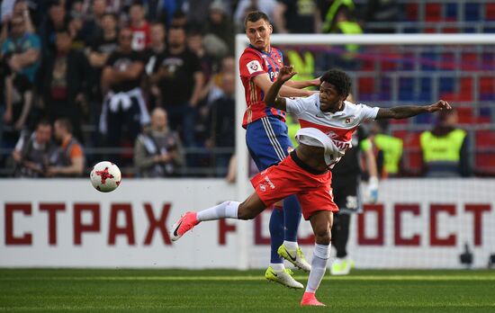 Russian Football Premier League. CSKA vs. Spartak