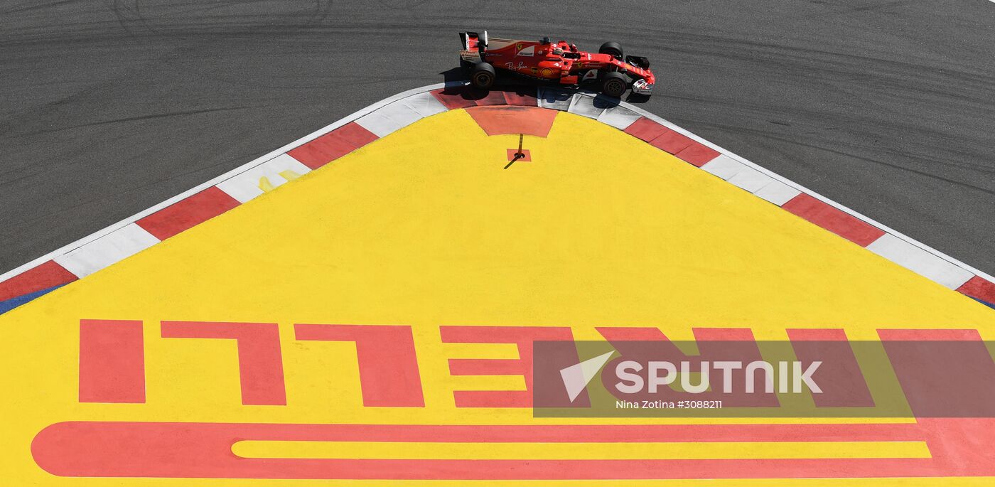 Formula One Russian Grand Prix race
