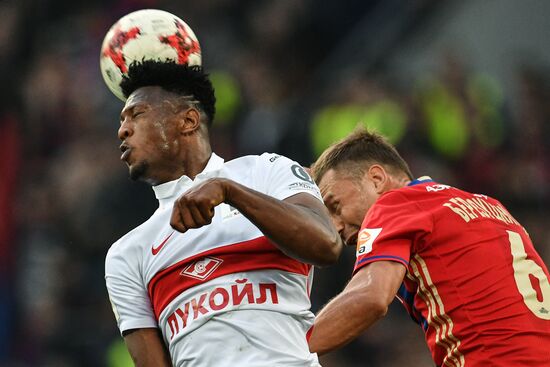 Russian Football Premier League. CSKA vs. Spartak