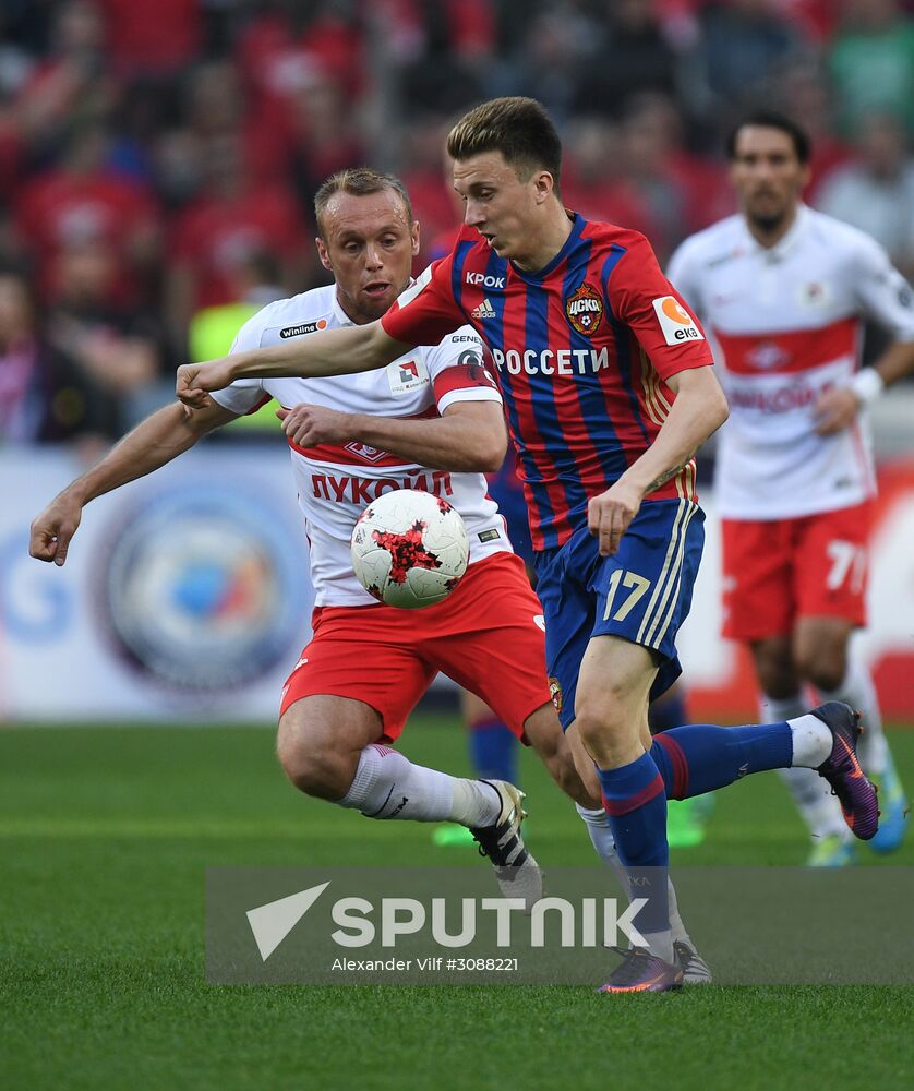 Russian Football Premier League. CSKA vs. Spartak