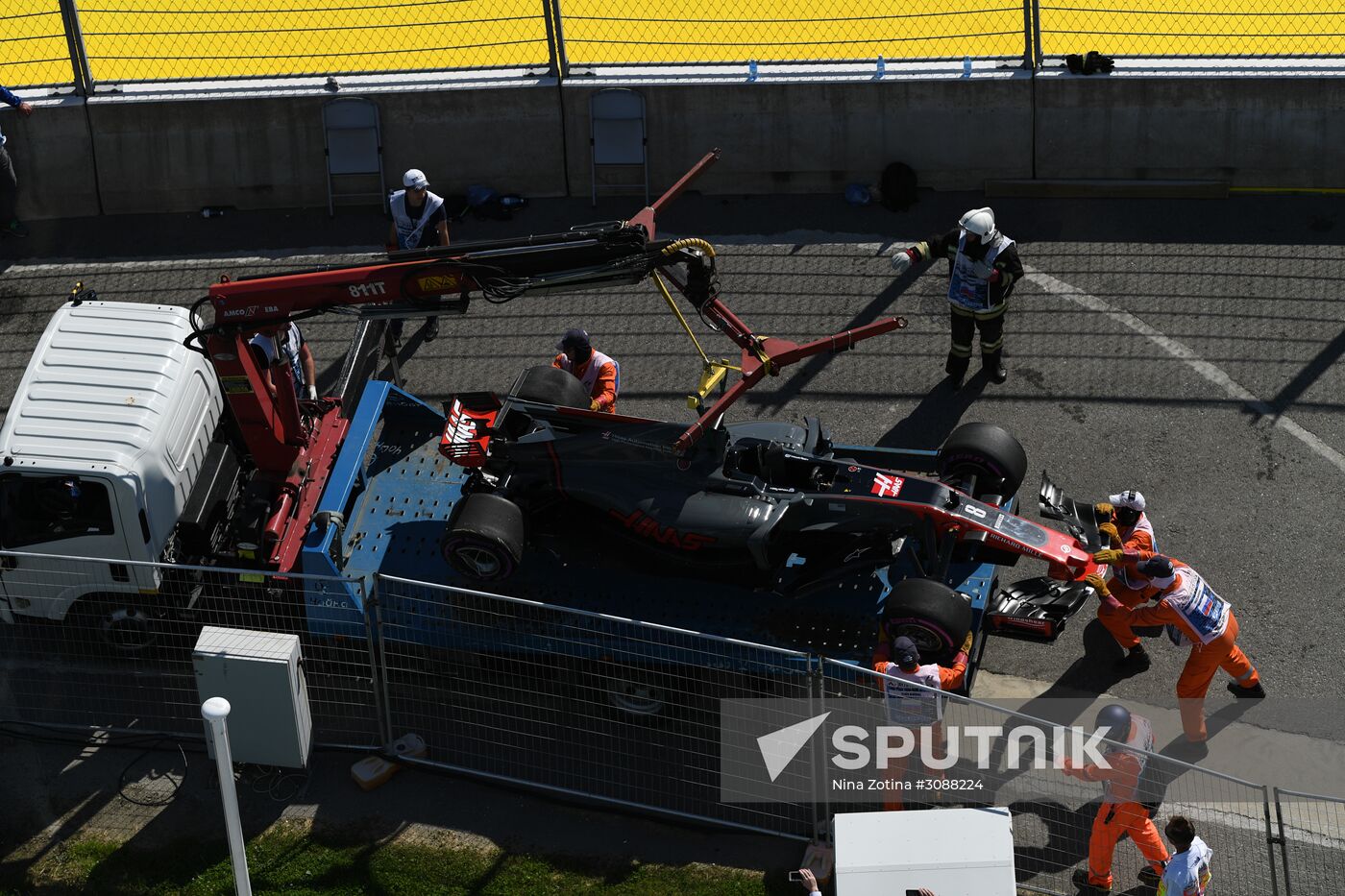 Formula One Russian Grand Prix race
