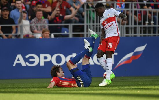 Russian Football Premier League. CSKA vs. Spartak
