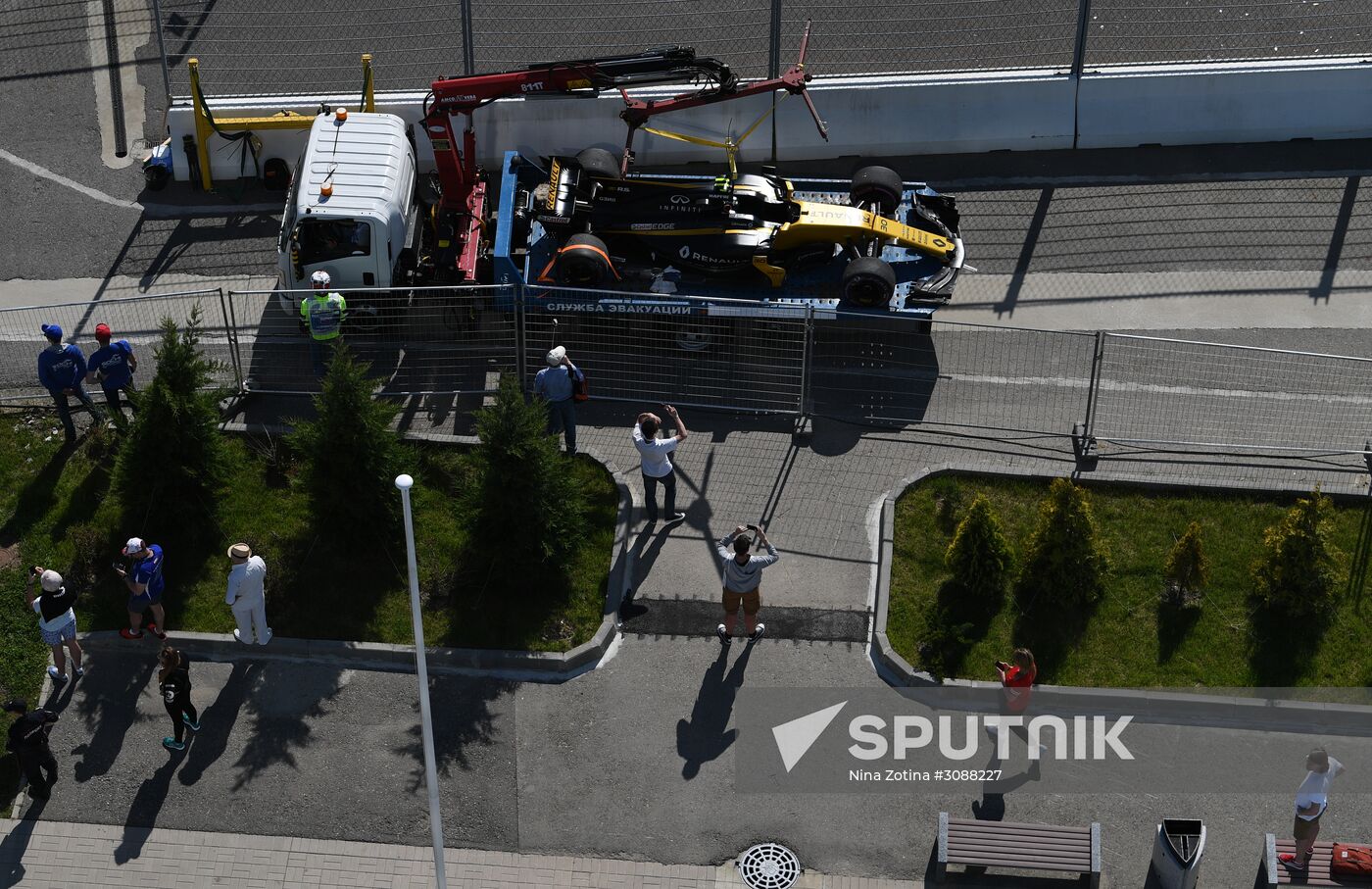 Formula One Russian Grand Prix race