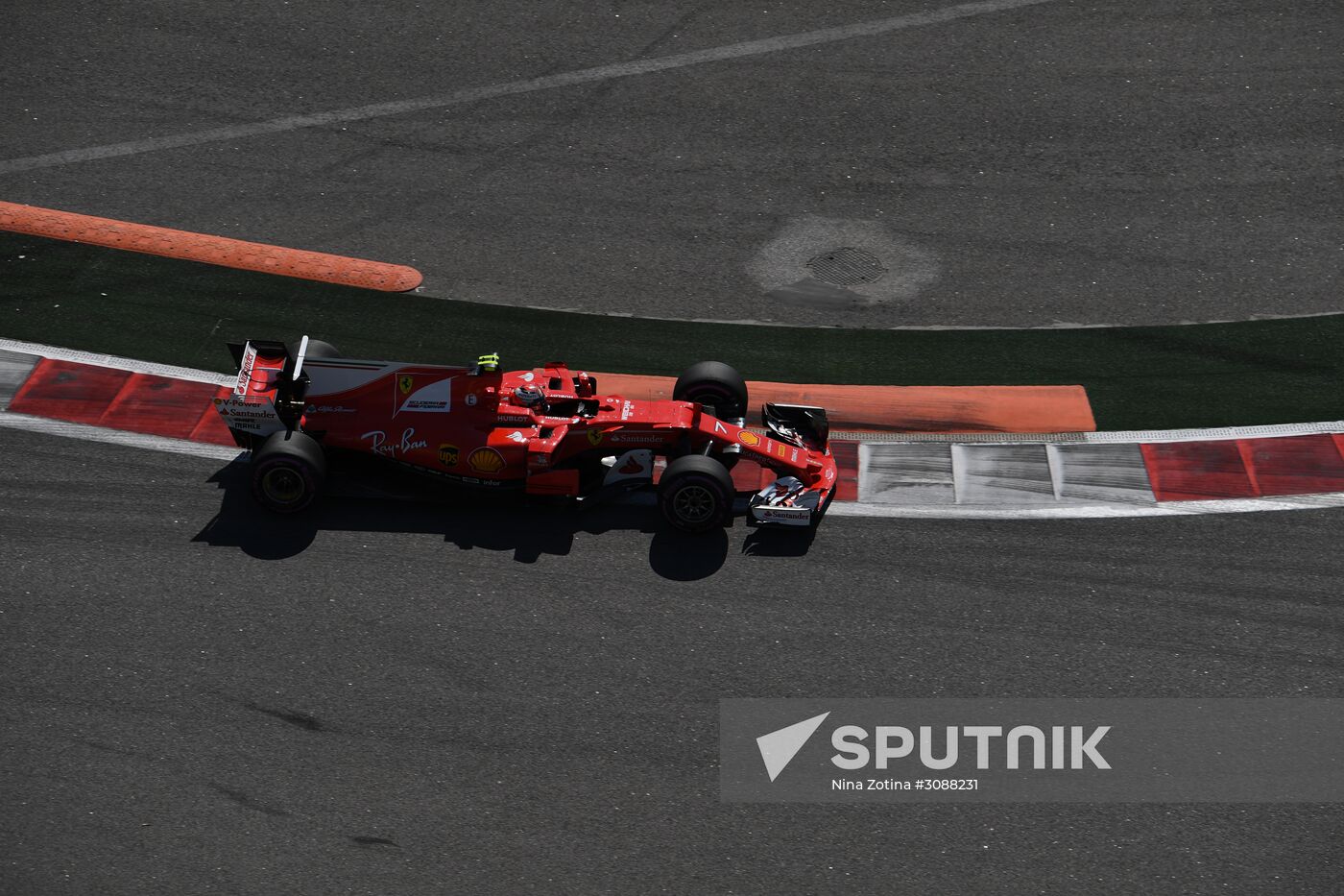 Formula One Grand Prix Russia. Race