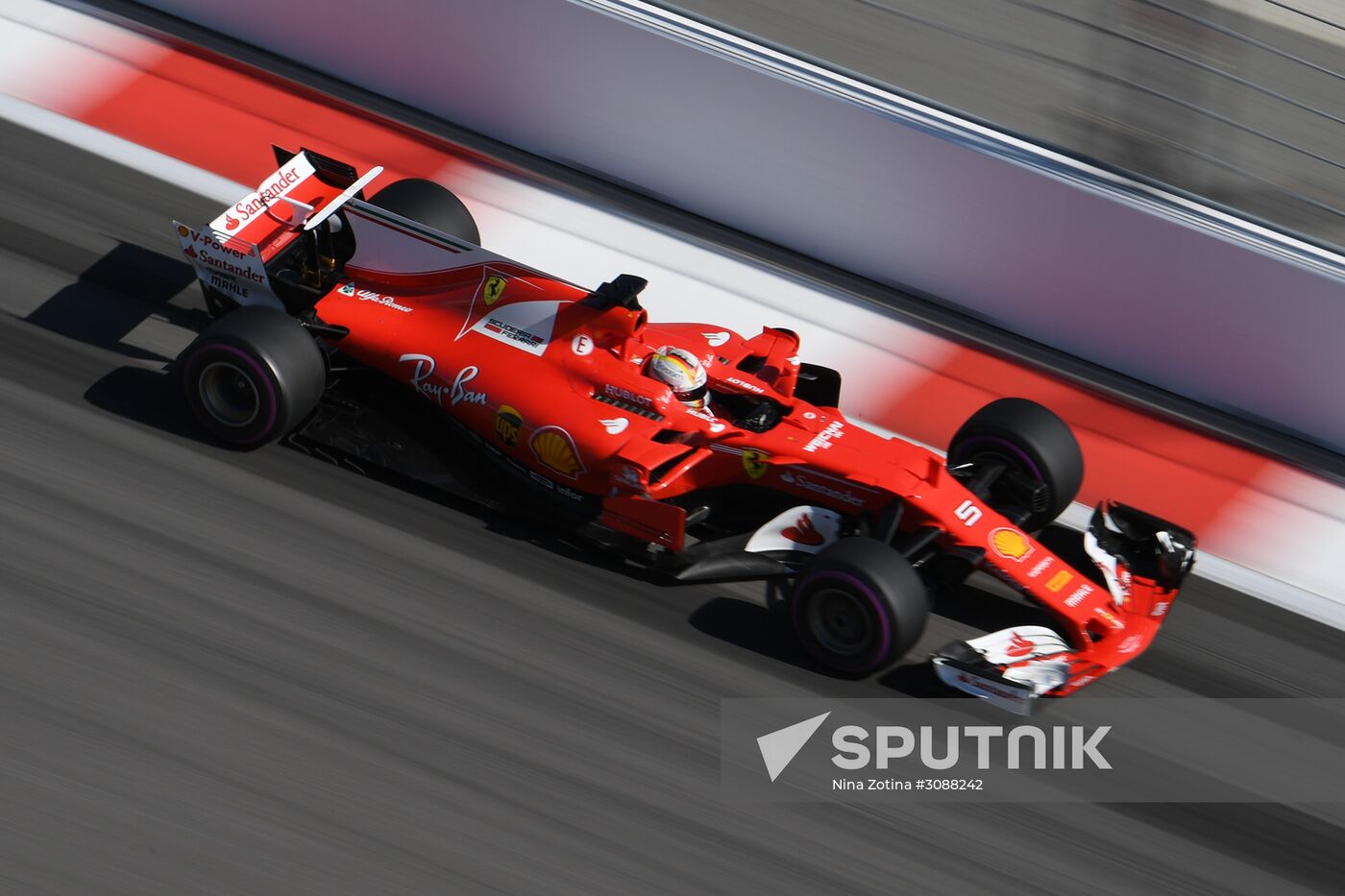 Formula One Russian Grand Prix race