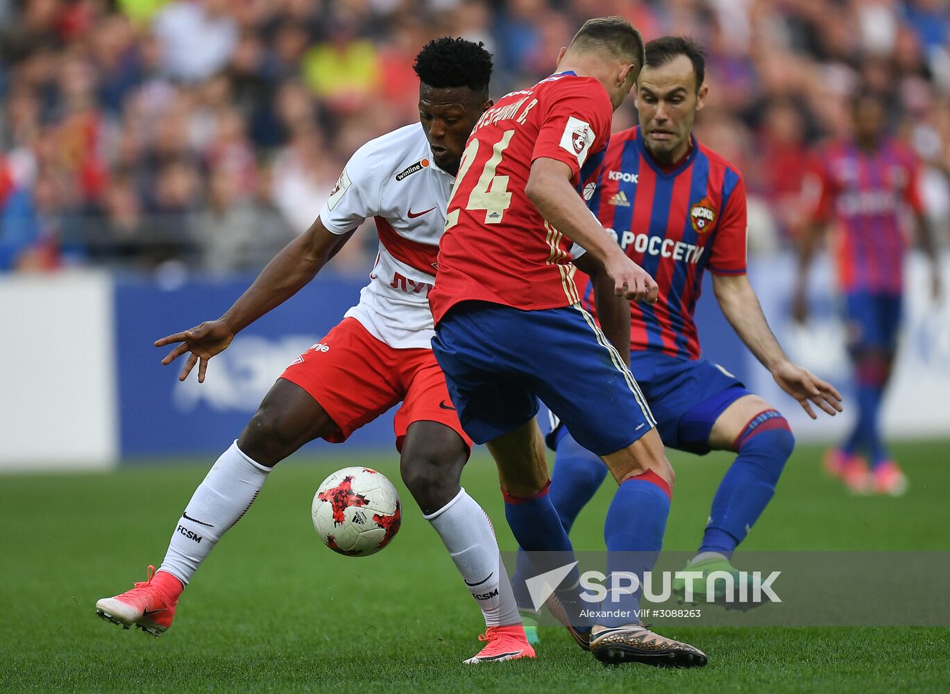 Russian Football Premier League. CSKA vs. Spartak