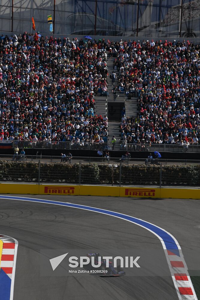 Formula One Grand Prix Russia. Race