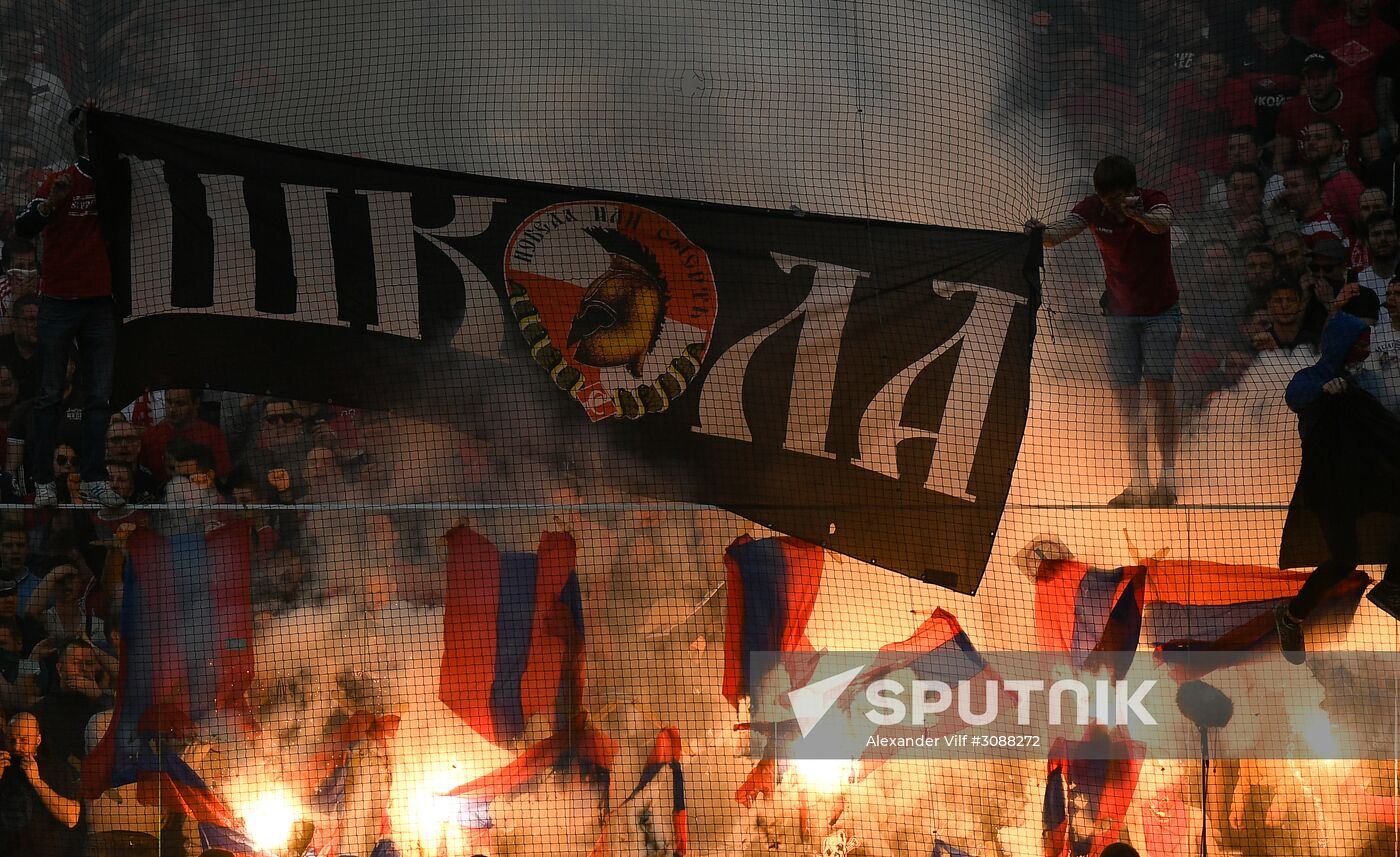 Russian Football Premier League. CSKA vs. Spartak