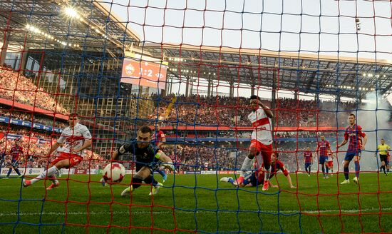 Russian Football Premier League. CSKA vs. Spartak