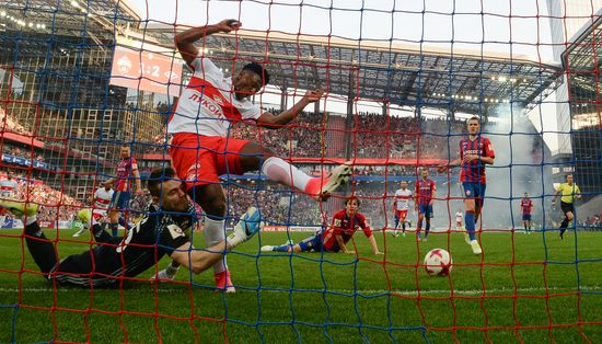 Russian Football Premier League. CSKA vs. Spartak