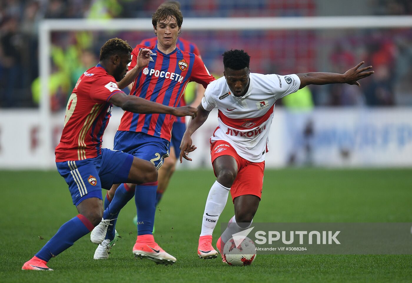 Russian Football Premier League. CSKA vs. Spartak