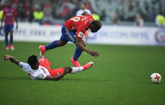 Russian Football Premier League. CSKA vs. Spartak