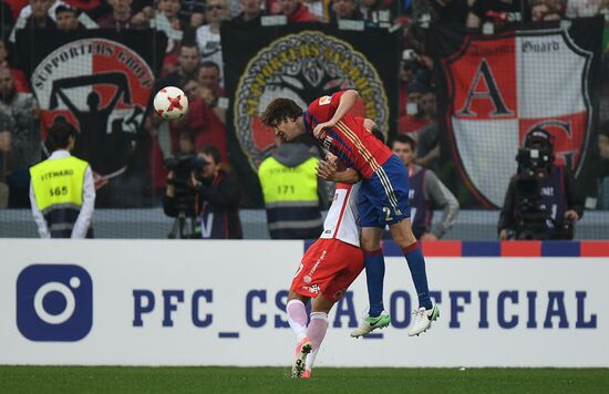 Russian Football Premier League. CSKA vs. Spartak