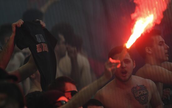 Russian Football Premier League. CSKA vs. Spartak