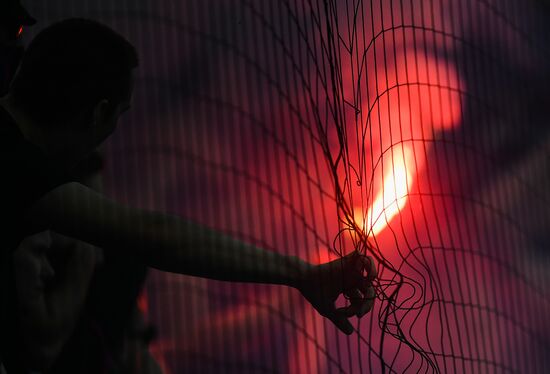 Russian Football Premier League. CSKA vs. Spartak