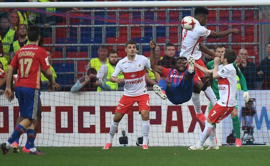 Russian Football Premier League. CSKA vs. Spartak
