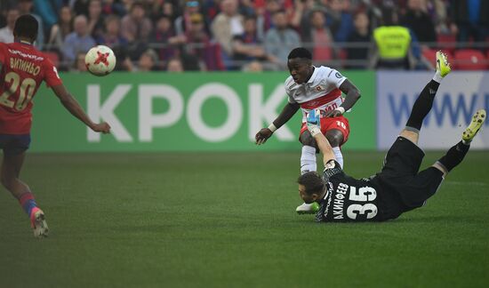 Russian Football Premier League. CSKA vs. Spartak