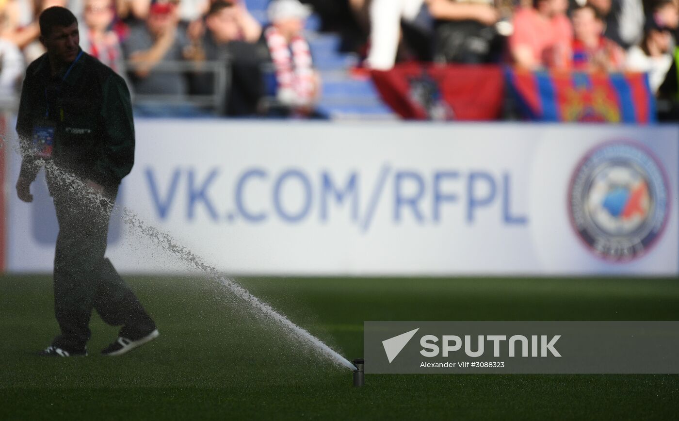 Russian Football Premier League. CSKA vs. Spartak