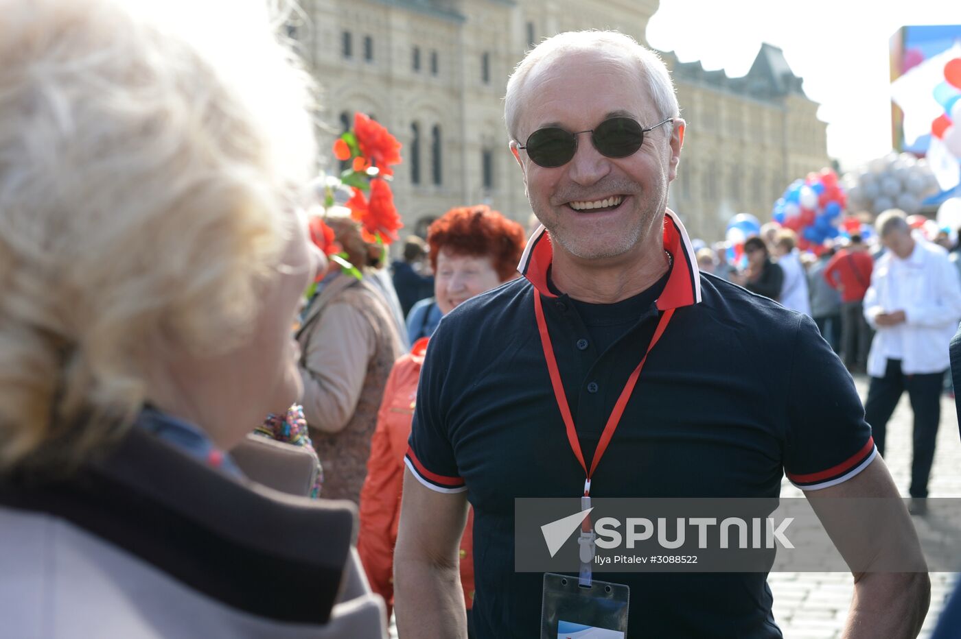 May Day demonstration on Red Square