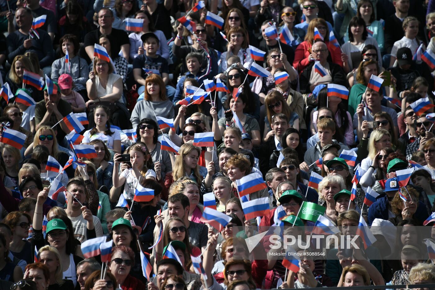 May Day demonstration on Red Square