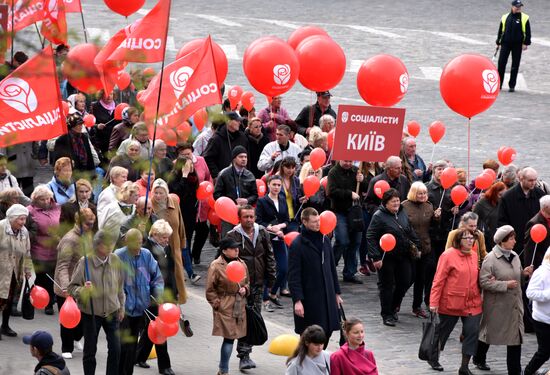Events on International Workers' Solidarity Day abroad