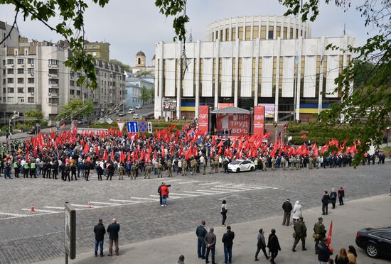 Events on International Workers' Solidarity Day abroad