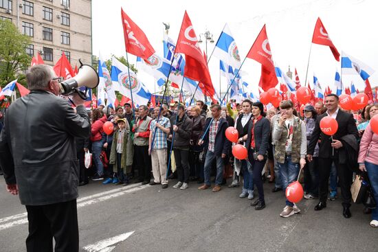 Events on International Workers' Solidarity Day abroad