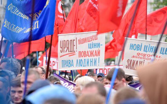 Events on International Workers' Solidarity Day abroad