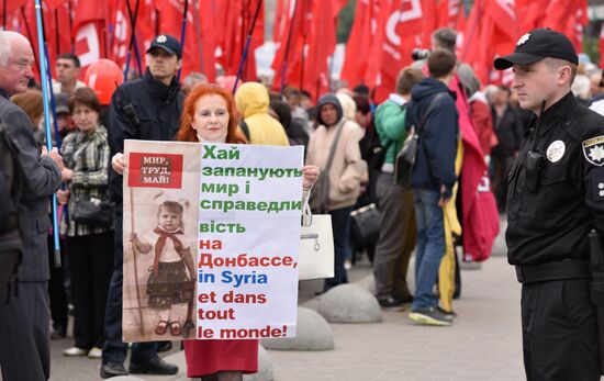 Events on International Workers' Solidarity Day abroad
