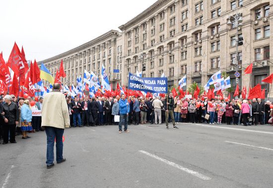 Events on International Workers' Solidarity Day abroad