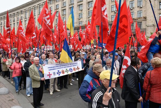Events on International Workers' Solidarity Day abroad