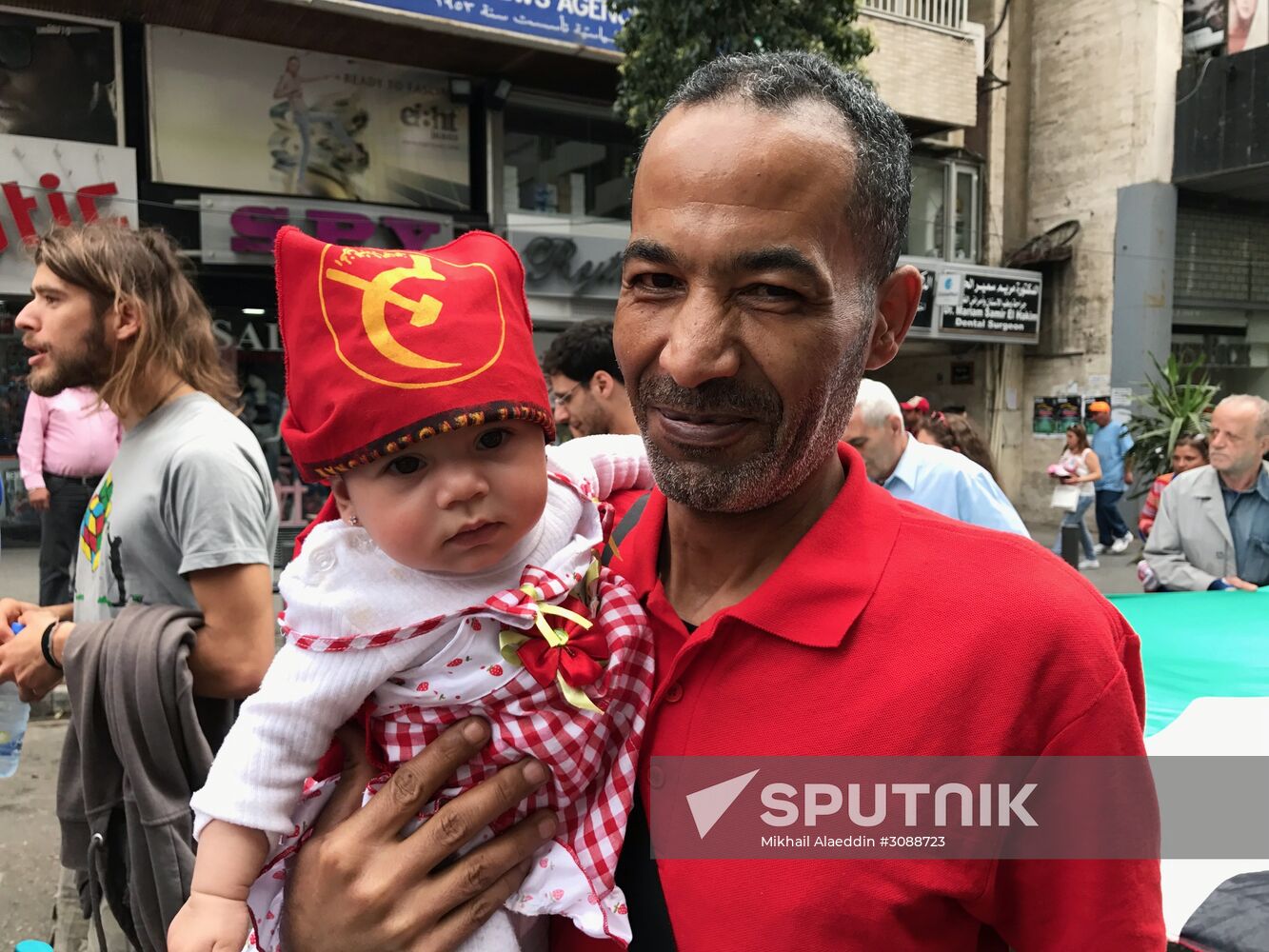 Peaceful rally in Lebanon on Worker Solidarity Day