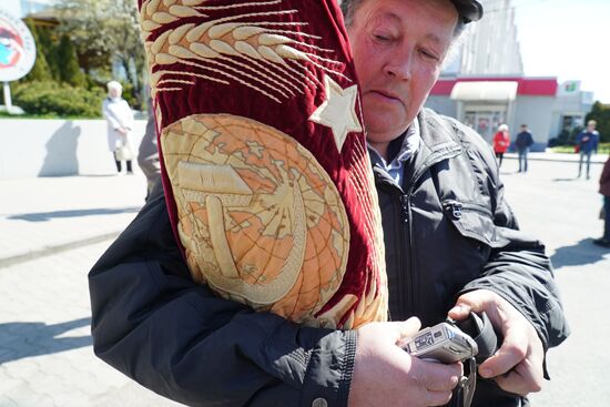 May Day celebrations in Russian cities