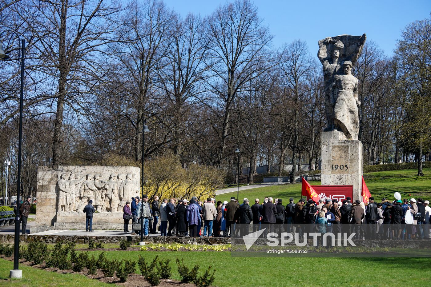 Events on International Workers' Solidarity Day abroad