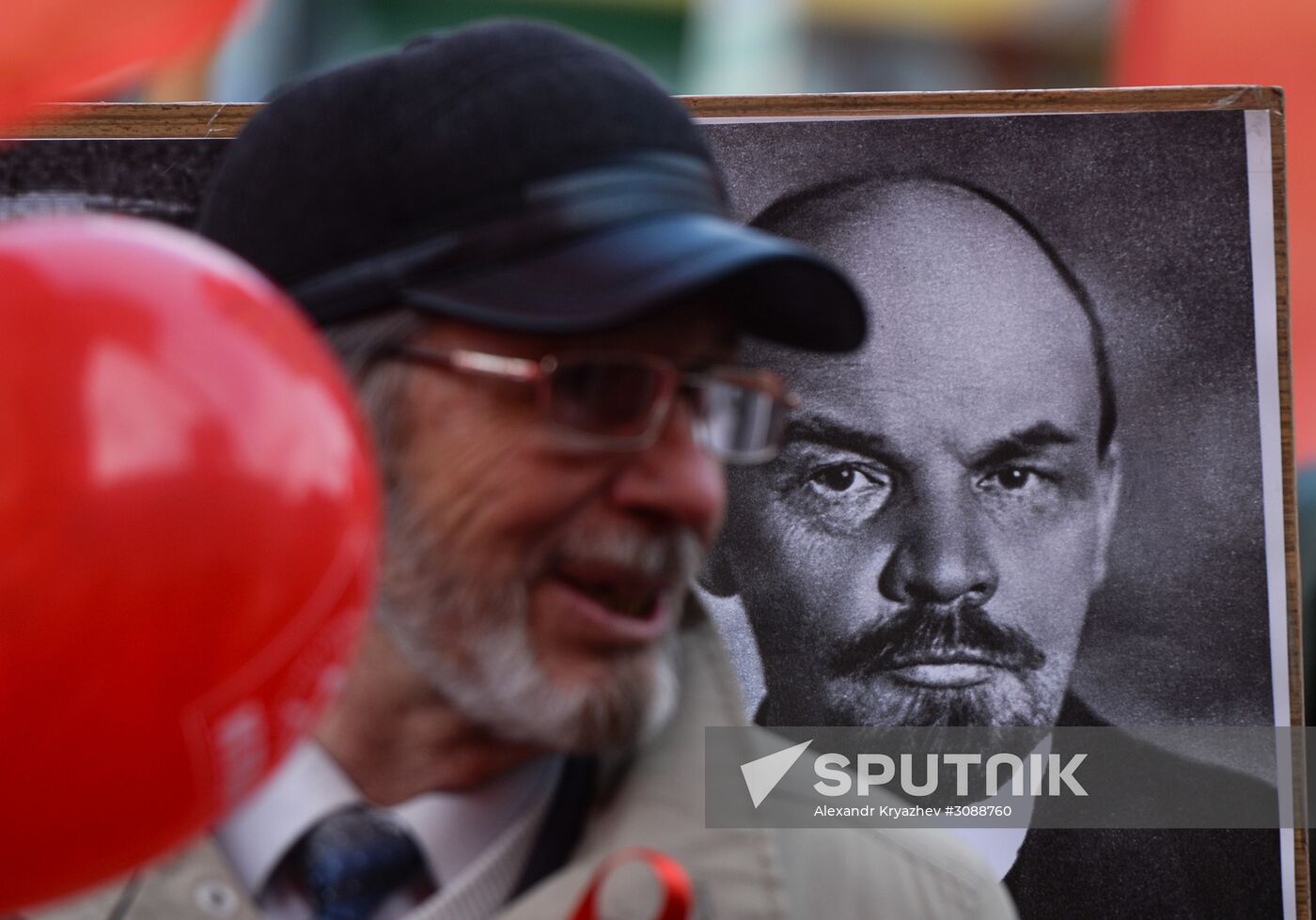 May Day celebrations in Russian cities