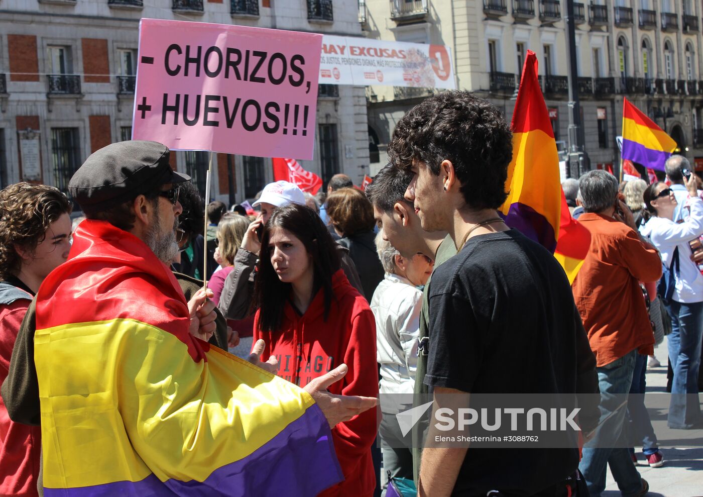 Events on International Workers' Solidarity Day abroad