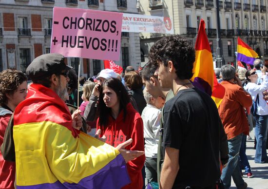 Events on International Workers' Solidarity Day abroad