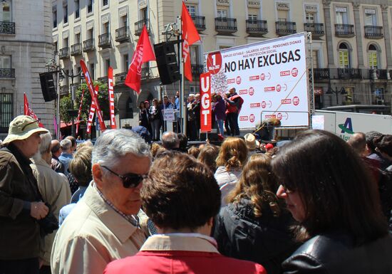 Events on International Workers' Solidarity Day abroad