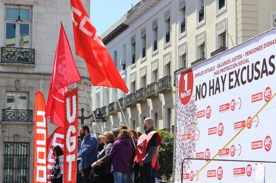 Events on International Workers' Solidarity Day abroad