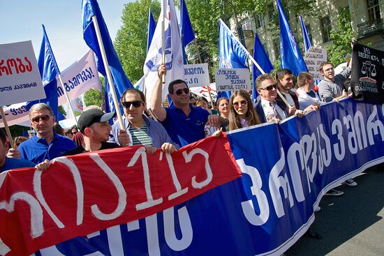 Events on International Workers' Solidarity Day abroad