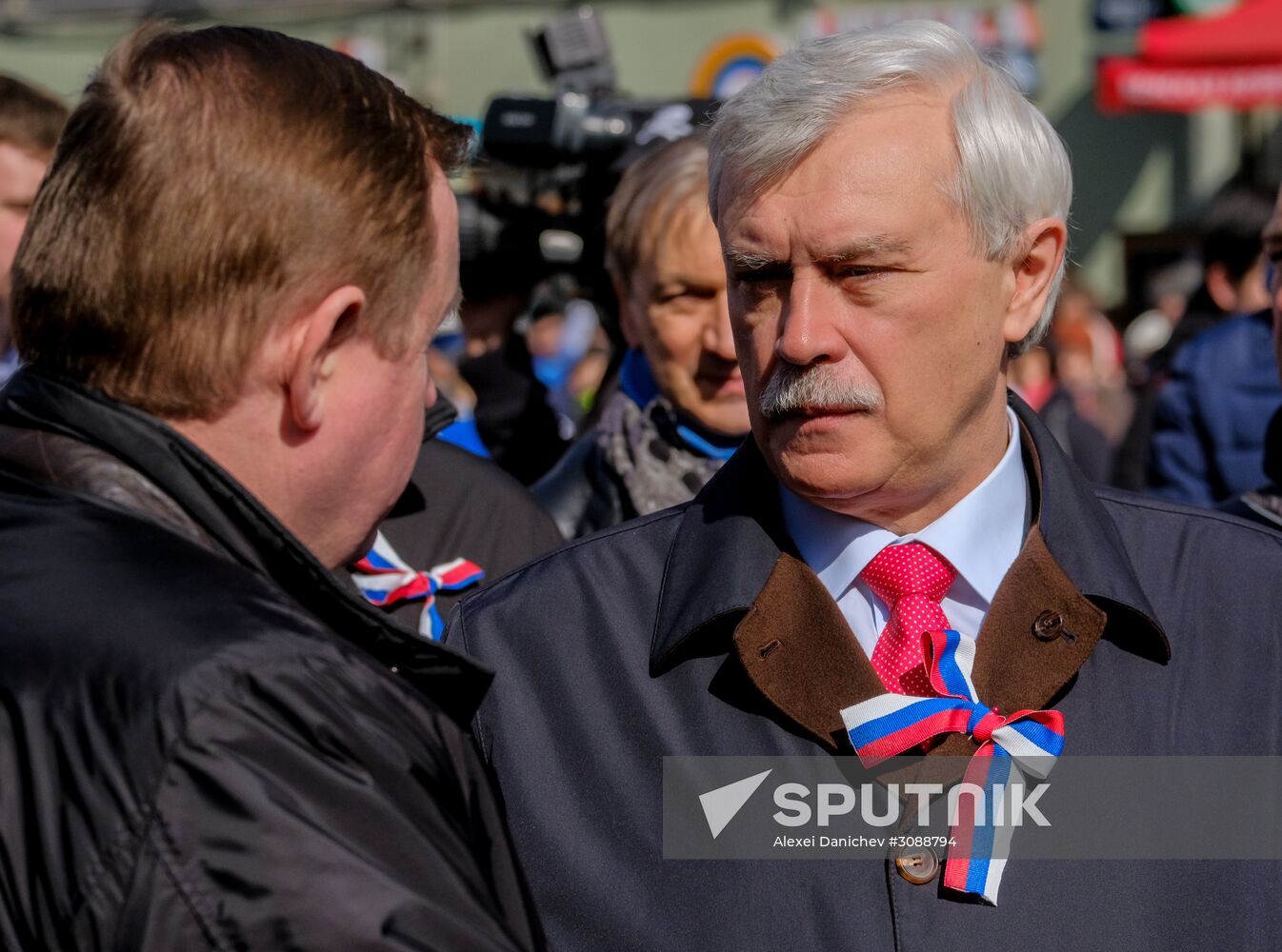 May Day celebrations in Russian cities