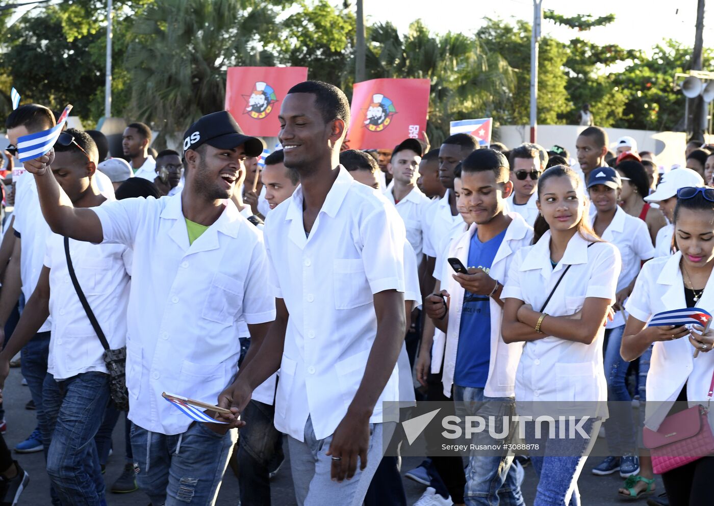 Events on International Workers' Solidarity Day abroad