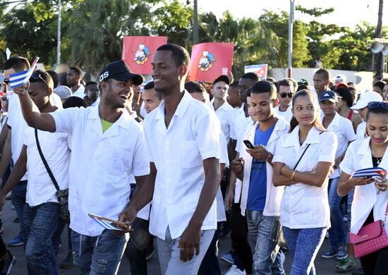 Events on International Workers' Solidarity Day abroad