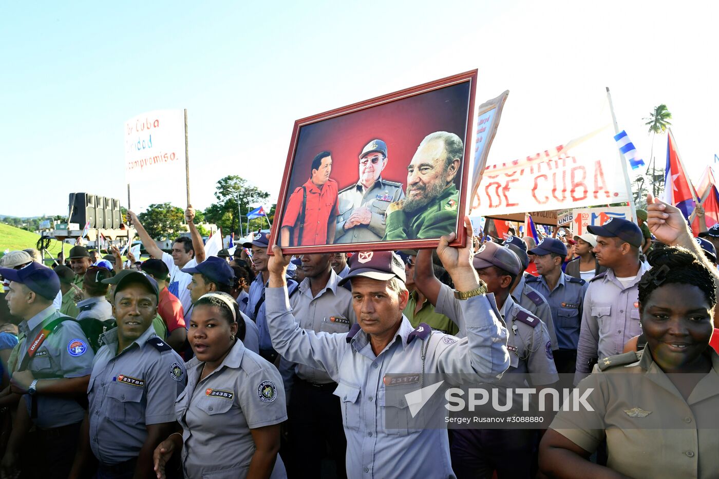 Events on International Workers' Solidarity Day abroad