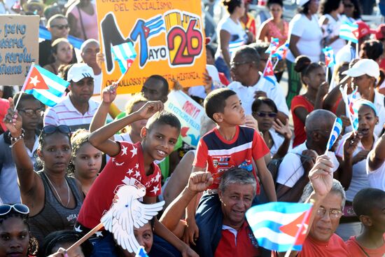 Events on International Workers' Solidarity Day abroad