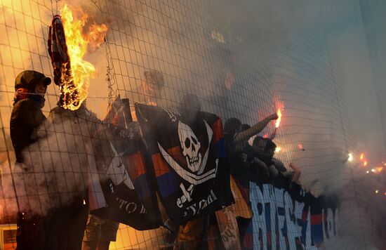 Russian Football Premier League. CSKA vs. Spartak